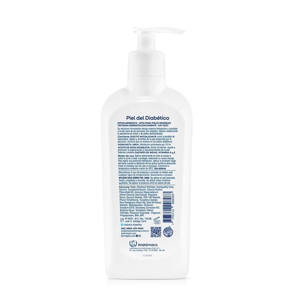 Dermaglós Corporal Piel Del Diabético Emulsión 300 ml alt
