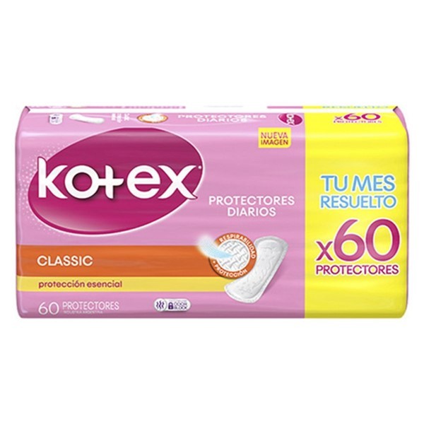 Kotex Protector Diario Esencial (60 Unidades) alt