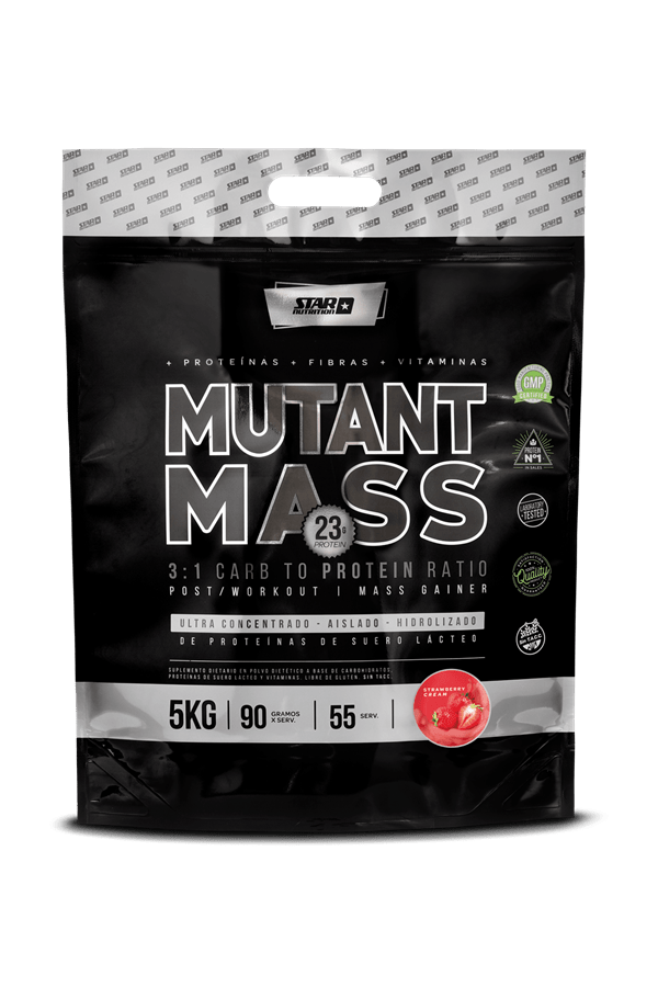 Star Nutrition Mutant Mass Sabor Frutilla 5 kg