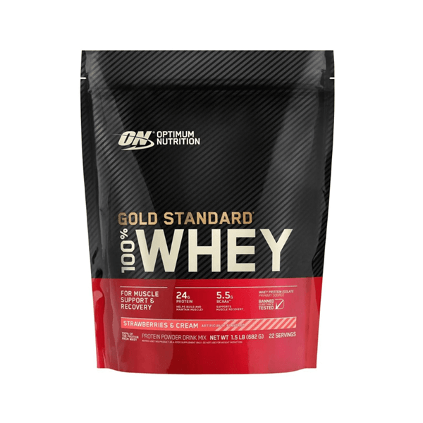 Whey Protein 100% Gold Standar Strawberry And Cream 1.5 Lbs #1