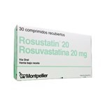Montpellier Rosustatin 20 Mg Rosuvastatina x 30 Comp #1