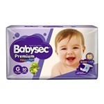 Pañales Babysec Premium Talle G | 30 Unidades #1