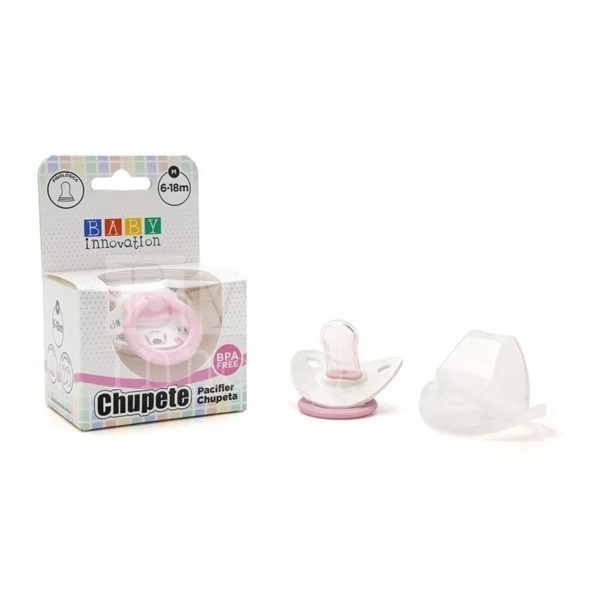 Baby Innovation Chupete Fisiologico Premium m de 6 a 18 meses Rosa