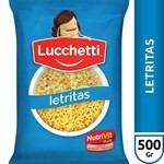 Fideos Letritas Lucchetti 500 G. #1
