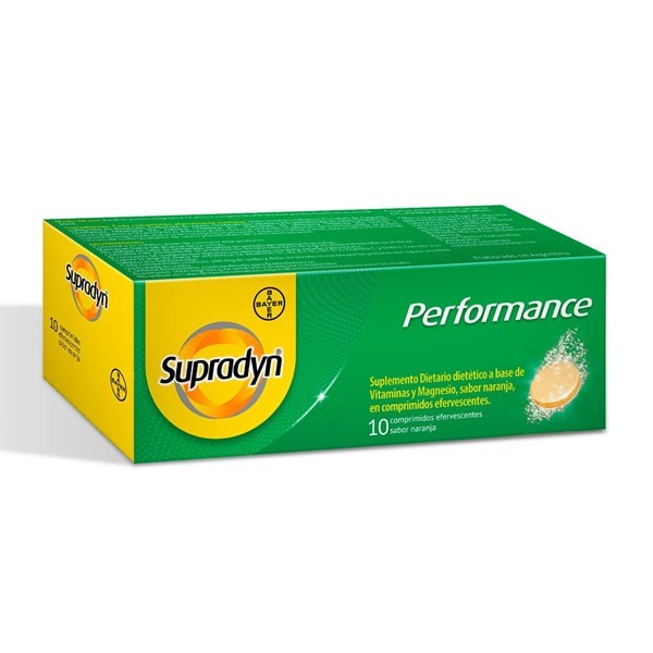 Supradyn Vitaminas de Complejo B + Calcio + Magnesio + Vitamina C (10 Compr Eferv) alt