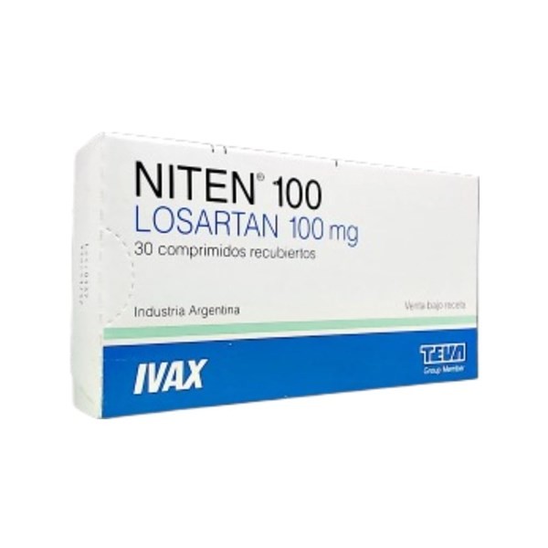 Teva Niten Losartan 100 Mg x 30 Comp Recubiertos #1