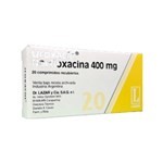 Lazar Uroxacin Norfloxacina 400 Mg x 20 Comp Recubiertos #1