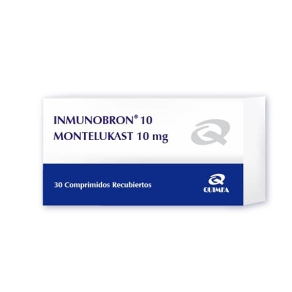 Inmunobrom 10mg | 30 Comprimidos | Montelukast #1