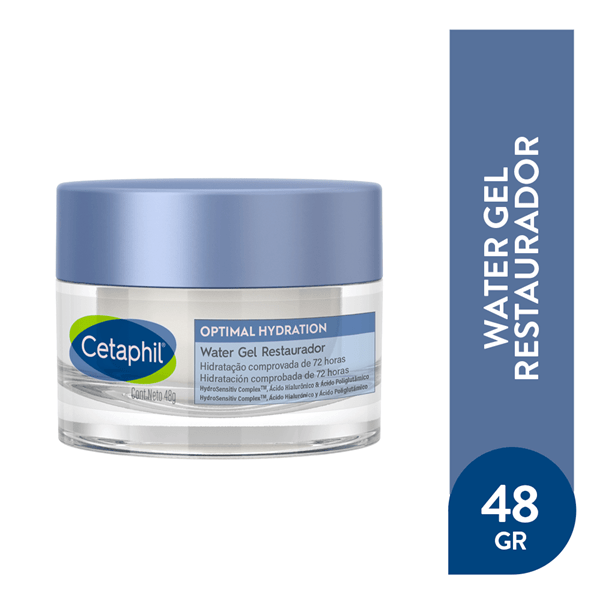 Cetaphil Optimal Hydration Water Gel Restaurador Facial 48 g