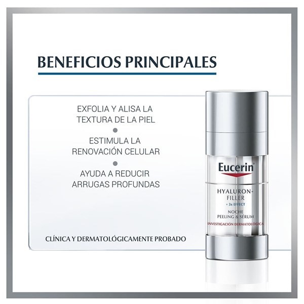 Eucerin Sérum Efecto Peeling Noche Hyaluron-Filler Antiedad 30 ml alt