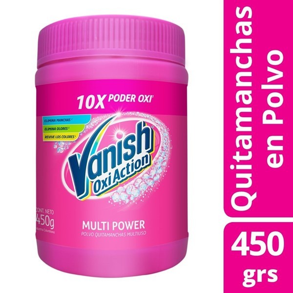 Quitamanchas Vanish En Polvo Intelligent 450 Gr #1
