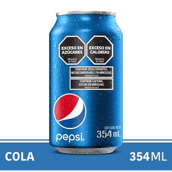 Gaseosa Cola Pepsi En Lata 354 Ml. #1