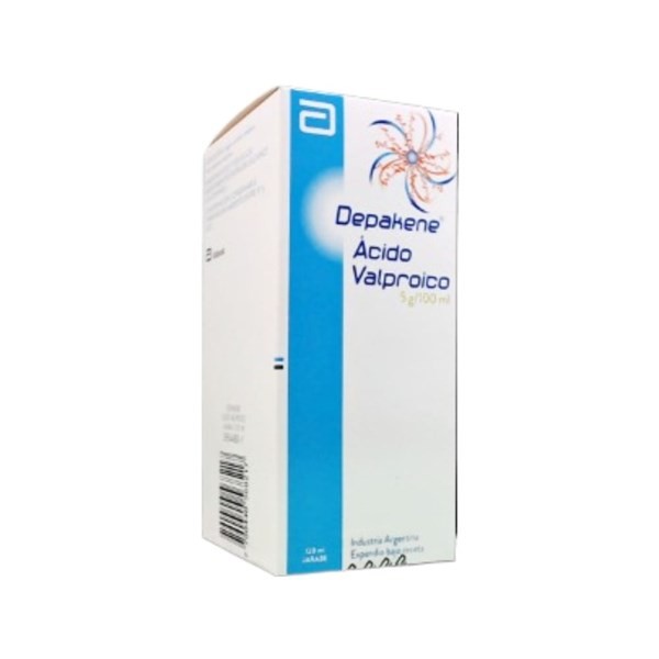 Abbott Depakene Ácido Valproico 5 g / 100 ml Jarabe x 120 ml #1