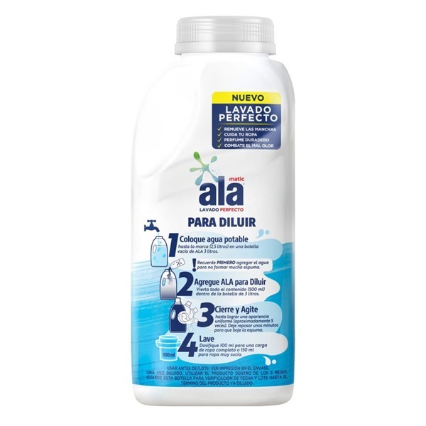 Ala Jabon Liquido Para Diluir x500ml alt