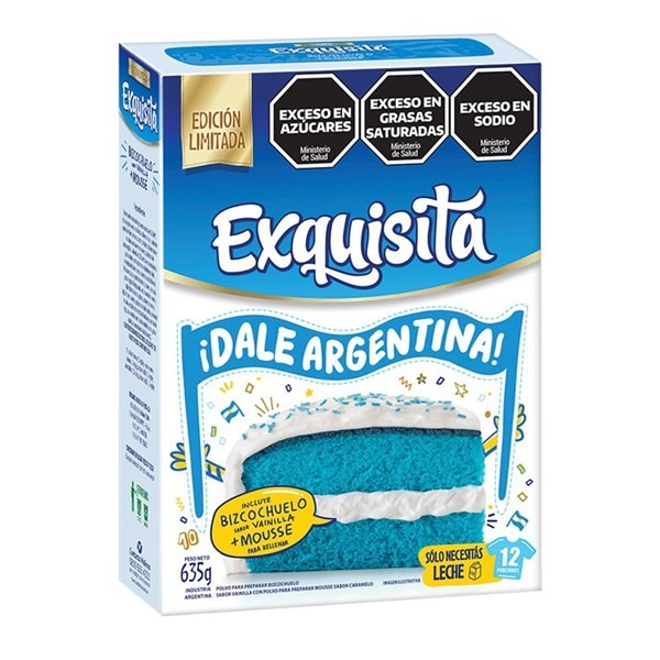 Bizcochuelo Exquisita Dale Argentina 635 g #1