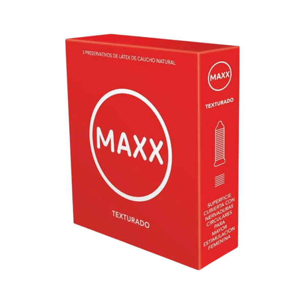 Preservativo Maxx Texturado 3 unidades