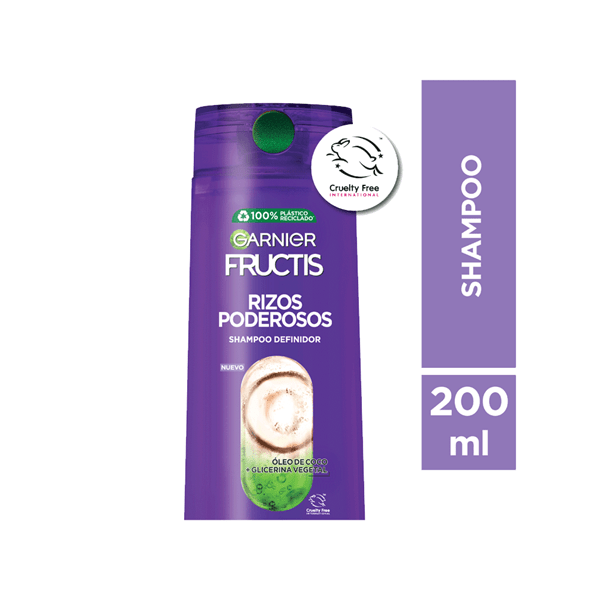 Shampoo Fructis Rizo Manejable x 200 ml