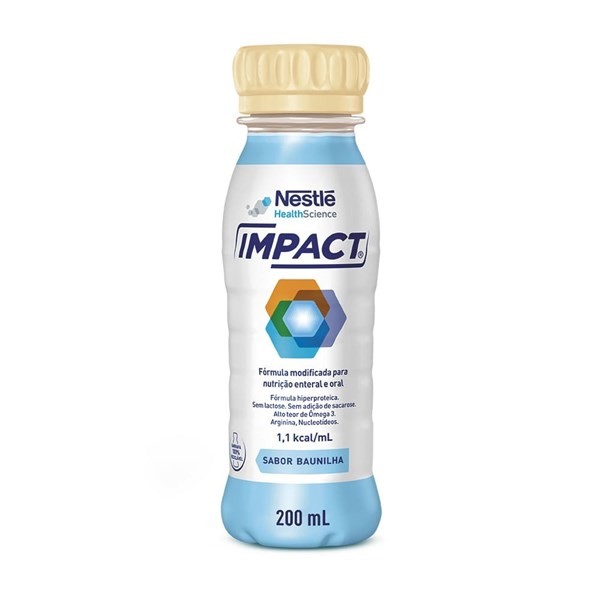 Nestle Impact Vainilla Alimento Completo Botella 200 ml #1