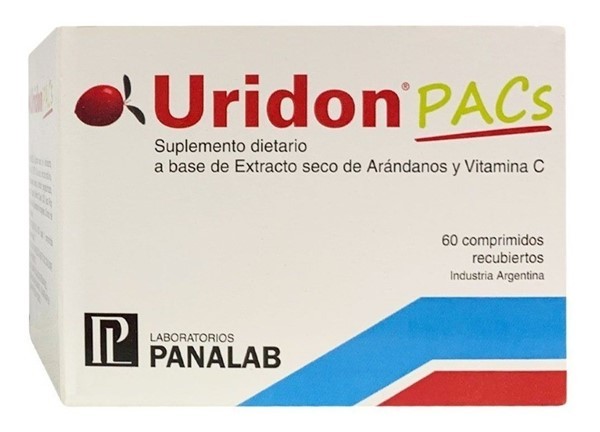 Uridon Suplemento Dietario Arándano Y Vitamina C 60 comp Unico #1