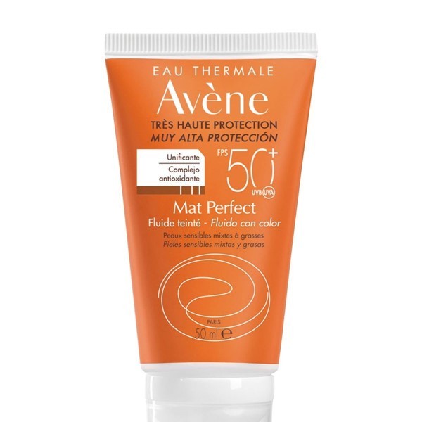 Avene Fluido Solar Mat Perfect Con Color Spf 50+ 50 ml alt