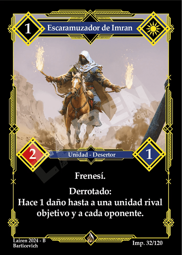 032 Escaramuzador De Imran - Coste 1 #1