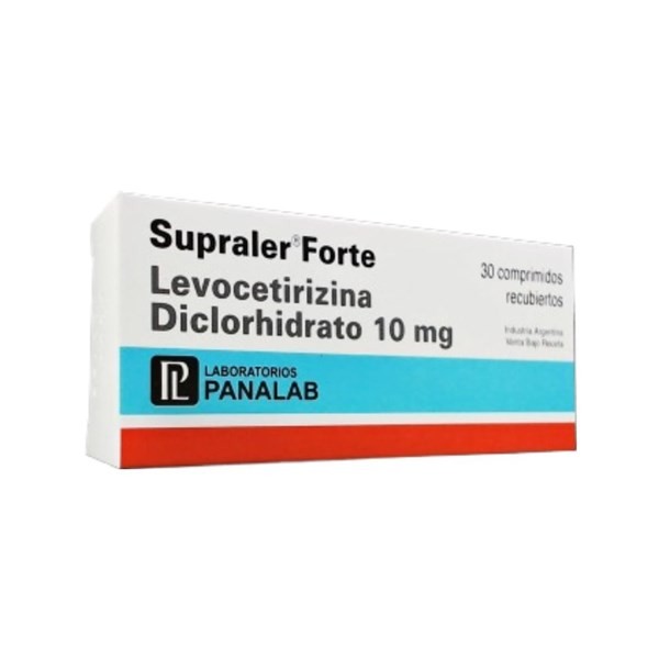 Panalab Supraler Forte 10 Mg Levocetirizina x 30 Comp #1
