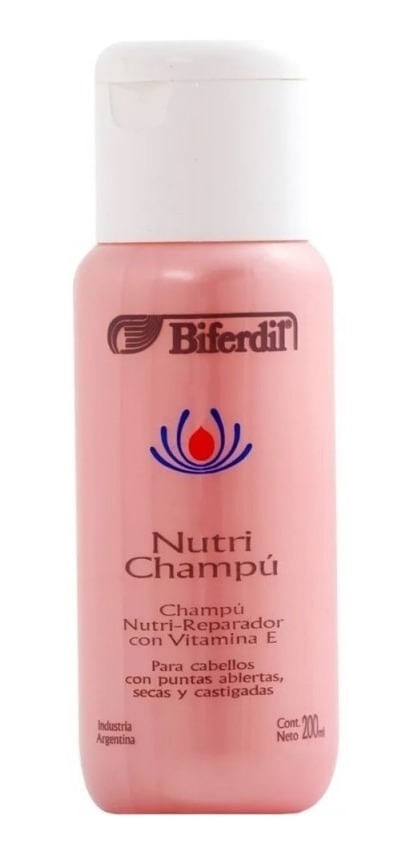 Biferdil Shampoo Nutri Reparador Con Vitamina E 200 ml #1