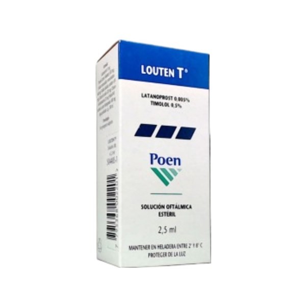 Poen Louten T Colirio Latanoprost + Timolol x 2.5 ml #1