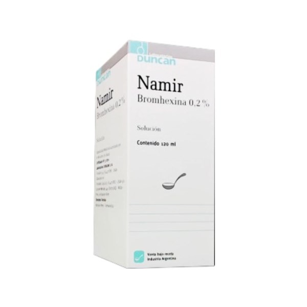 Duncan Namir Bromhexina 200 Mg / 100 ml Jarabe x 120 ml #1