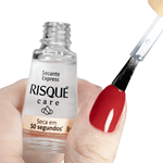 Risque Esmalte de Uñas Secante Express Color Transparente #4