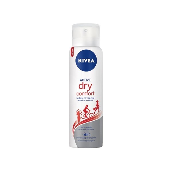 Desodorante Antitraspirante Nivea Active Dry Comfort Mujer x 150 ml #1