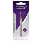 Merheje Pinza Depilatoria Punta Diagonal Professional - en Acero Inoxidable- #1