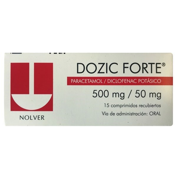 Dozic Forte 500mg  | 15 comprimidos #1