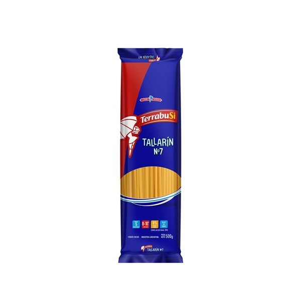 Fideos Tallarines N7 Terrabusi 500 G. #1