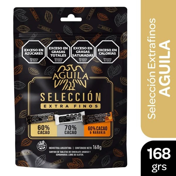 Tableta de Chocolate Aguila Selección Surtido 12 U 168 g #1