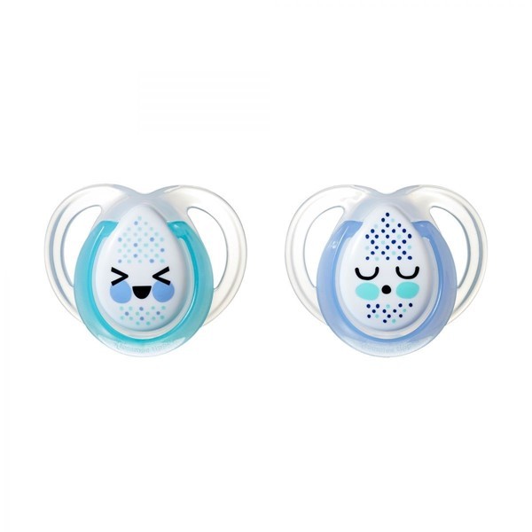 Tommee Tippee Chupete 06 -meses Tt Night Time 2Pk Nene alt