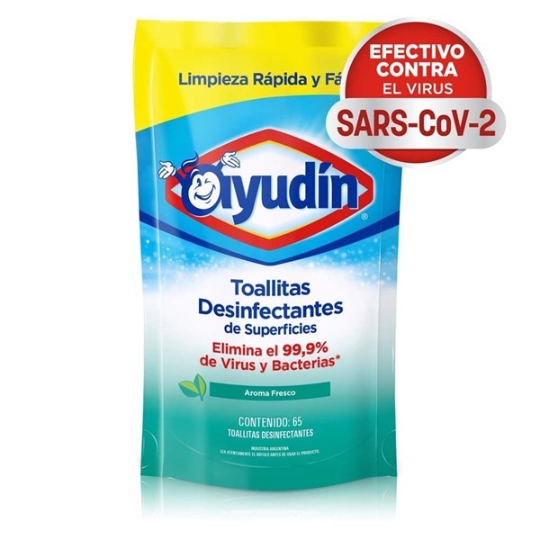 Ayudin Toallitas Desinfectantes Ayudín Fresco (doy Pack) 65 Un alt