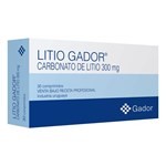 Litio Gador 300 mg | 30 comprimidos | Litio #1