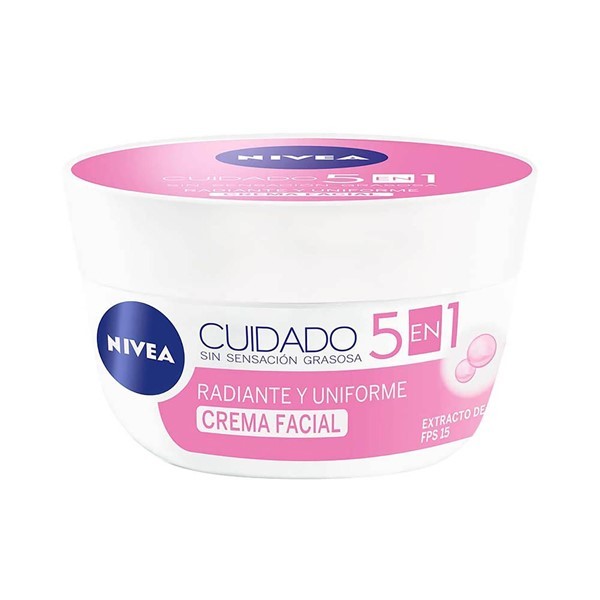 Nivea Crema Facial Hidratante  Cuidado Radiante Y Uniforme  100 ml alt