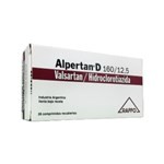Raffo Alpertan D Valsartán + Hidroclorotiazida 160 / 12.5 Mg x 28 Comp Recubiertos #1