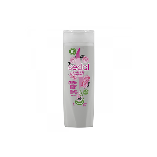  Sedal Shampoo Carbón Activado + Peonias 190ml #1