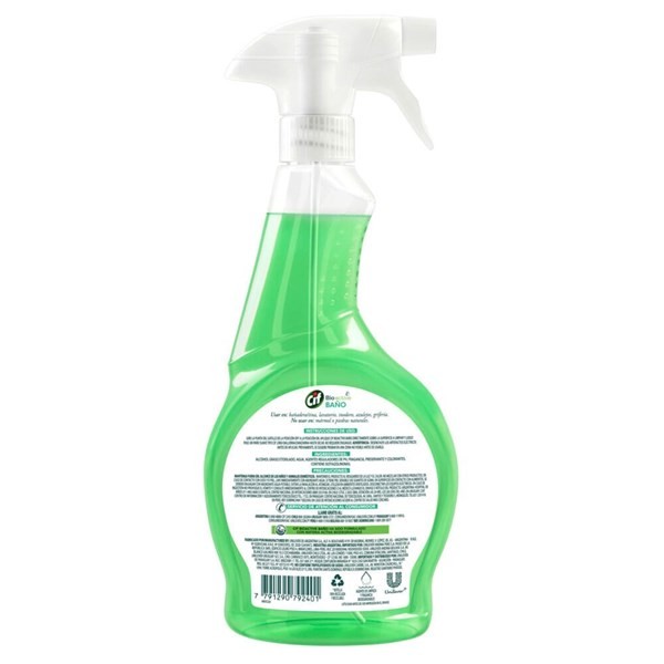 Limpiador Cif Bioactive Para Baño x 500 ml alt