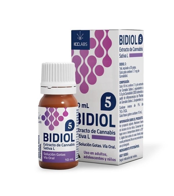 Bidiol 5% |10ml | Extracto de Cannabis sativa #1