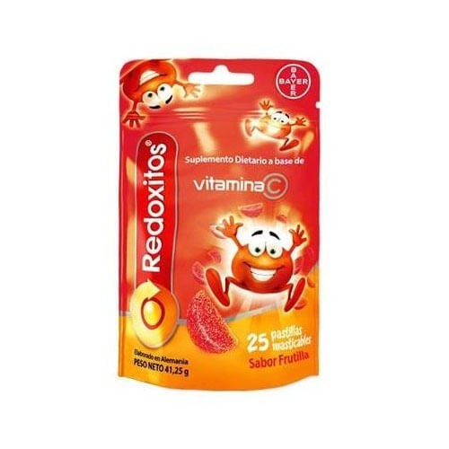 Redoxitos Suplemento Dietario Vitamina C Sabor Frutilla (6 Blisters) alt