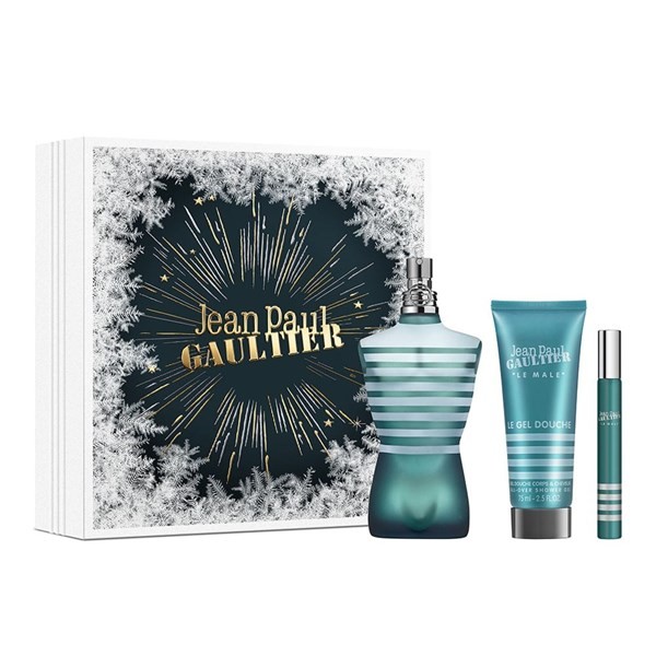Jean Paul Gaultier Cofre Le Male Edt 125 ml + Shower Gel 75 ml + Mega Spritzer #1