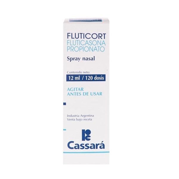Cassara Fluticort Fluticasona 50 Mcg Spray Nasal x 120 Dosis #1