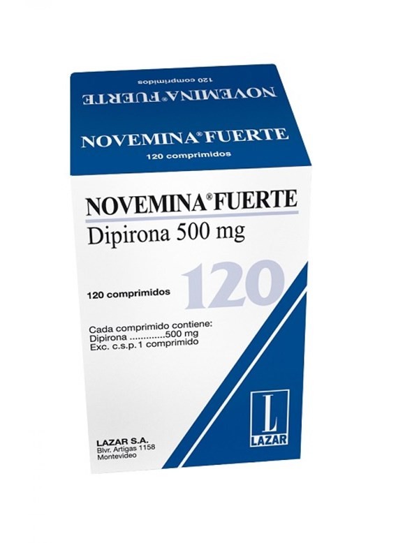 Novemina Fuerte | Caja 12 blister x 10 comprimidos | Dipirona  #1