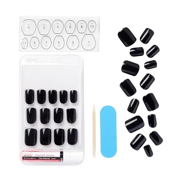 Uñas Postizas Glue On Kiss Gel Fantasy - Aim High alt