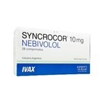 Teva Syncrocor Nebivolol 10 Mg x 28 Comp #1