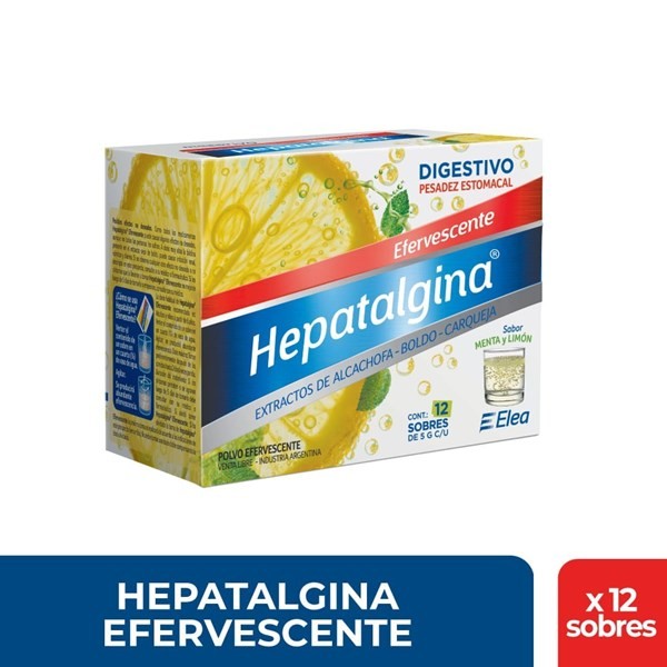 Hepatalgina Efervescente 5 g x 12 Sobres #1